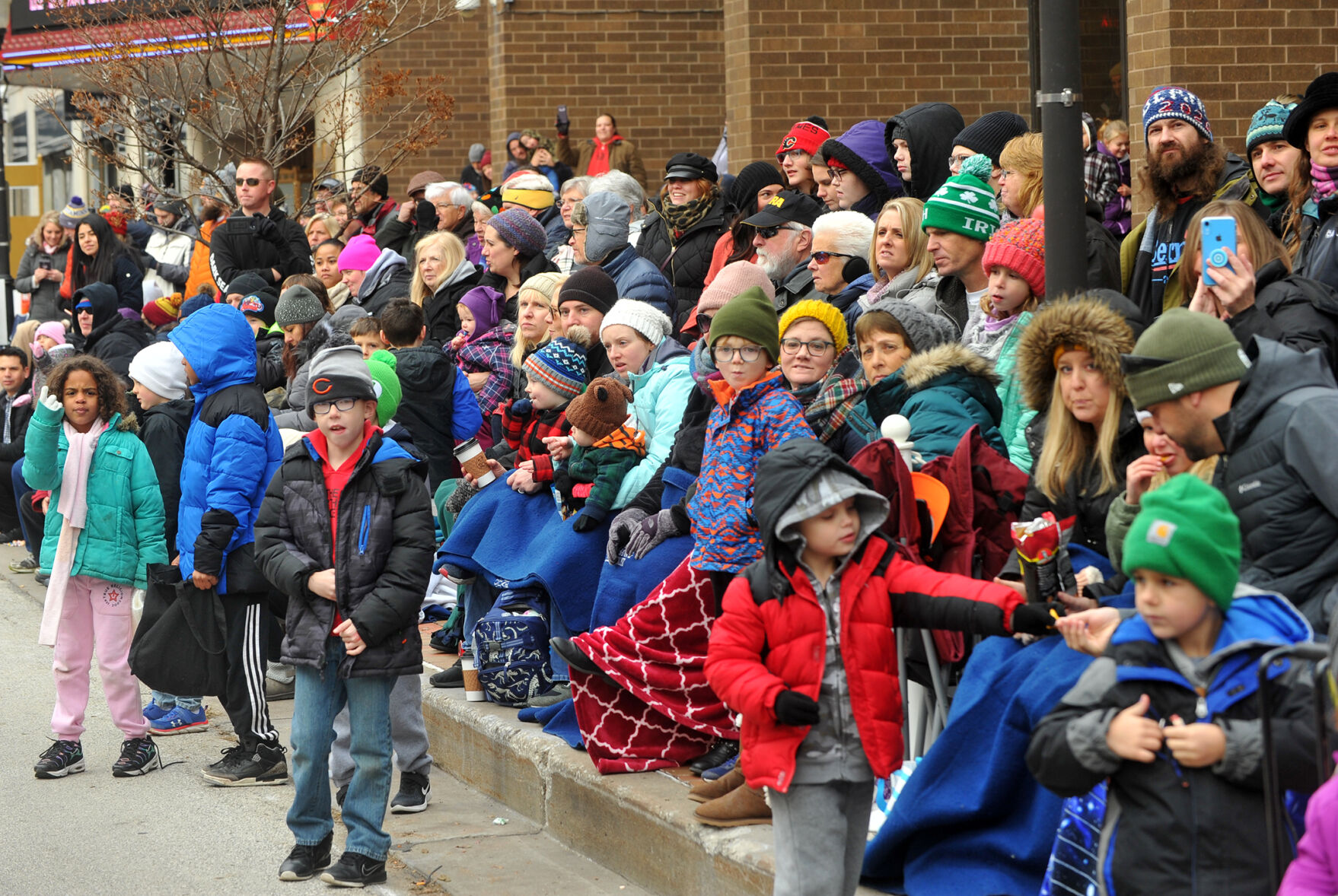 The 27th annual Holiday Parade in downtown Davenport.